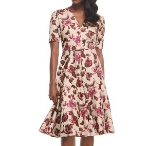 Gal meets glam Edith floral print dress